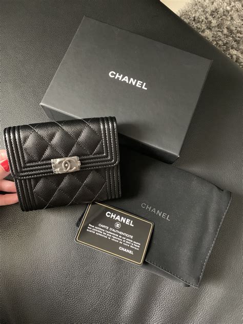 chanel boy wallet small|chanel boyfriend bag small.